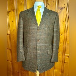 LUXURIOUS CANALI ITALY SPORT COAT CASHMERE WOOL